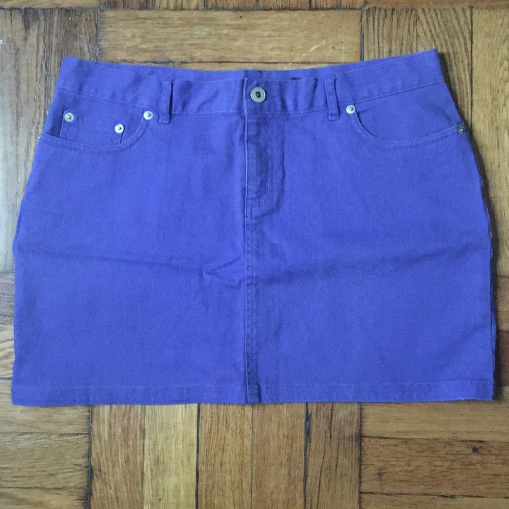 Express Jean shorts - purple